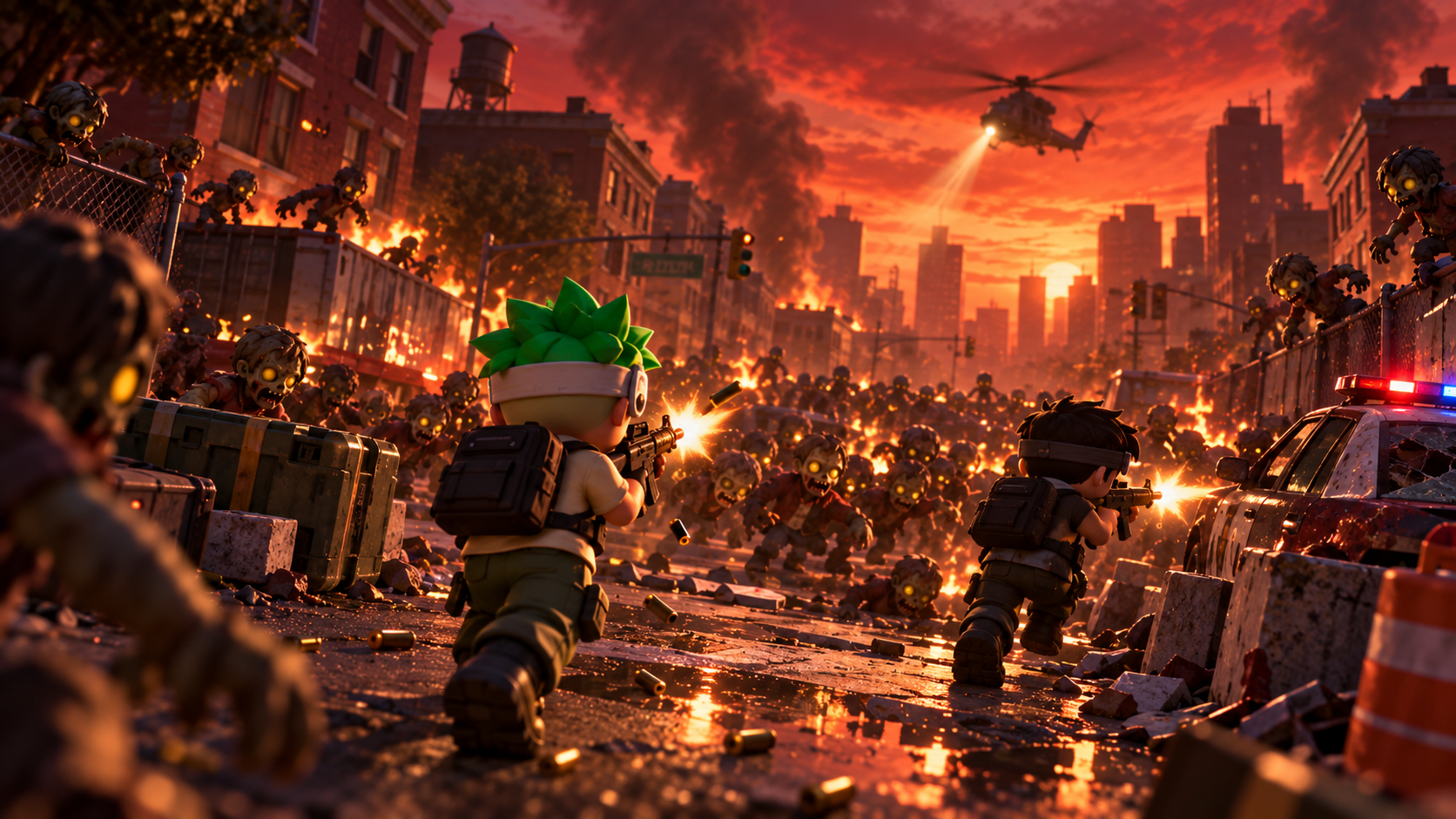 GTE combat scene