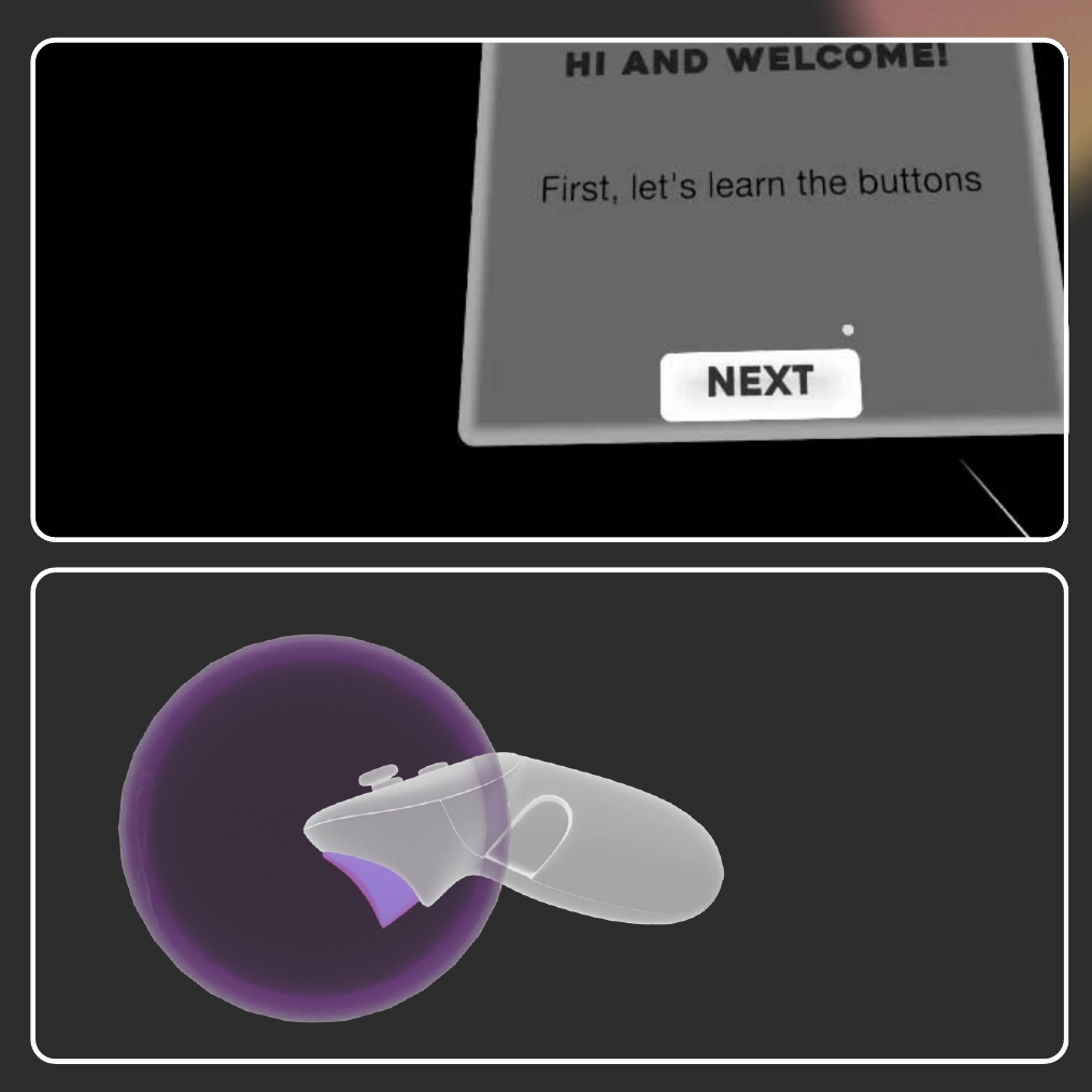 Luna onboarding layout