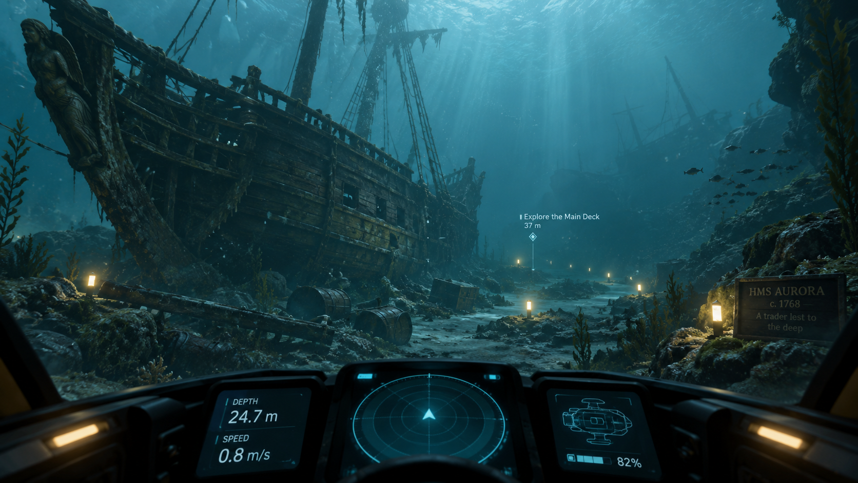 Shipwreck concept
